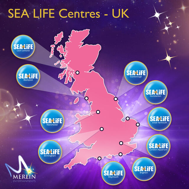 Win Four tickets to a Sea Life Aquarium Centre near you