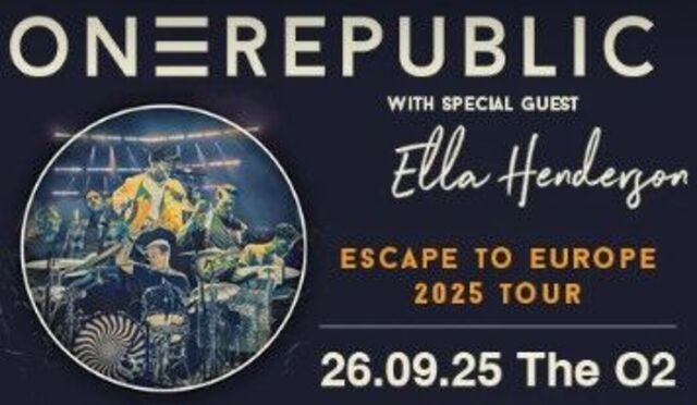 London HASSRA O2 competition - One Republic 26/09/2025