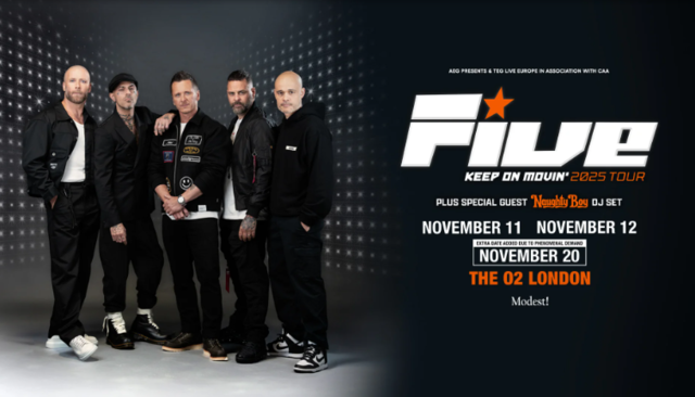 Five Thursday 20th November O2 Arena