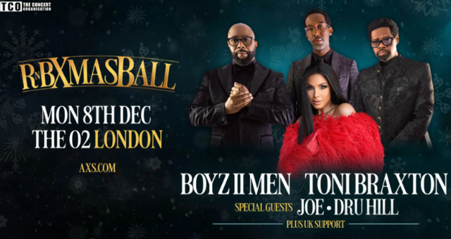 RnB Xmas Ball - Monday 8th December, O2 Arena