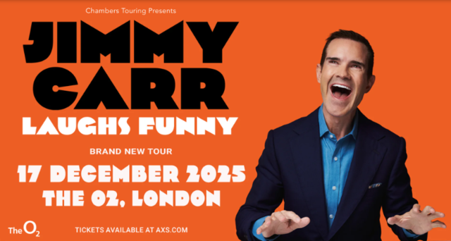 Jimmy Carr - 17th December 2025, O2 Arena