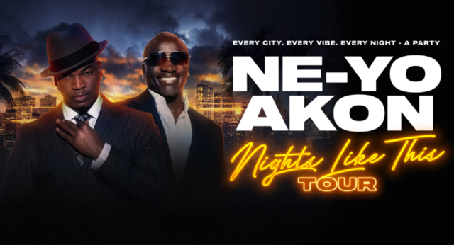 Ne-Yo & Akon: 02 arena Thurs14th May 2026