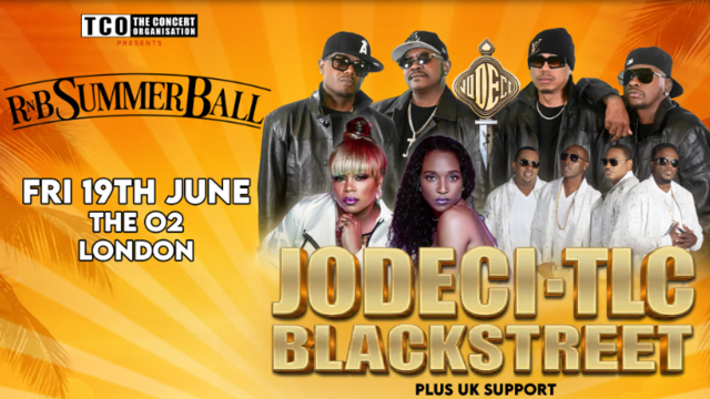 RnB Summer Ball : 02 arena Fri 19th June 2026