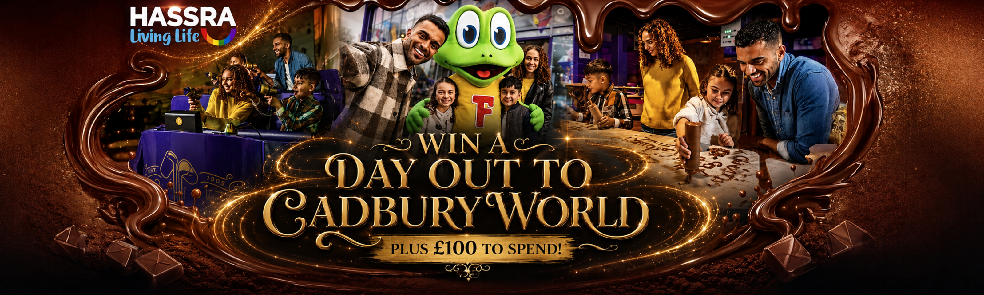 Win a Day Out to Cadbury World