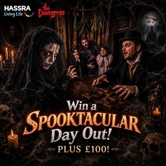 Win a Day Out at The Dungeons Plus £100 Cash
