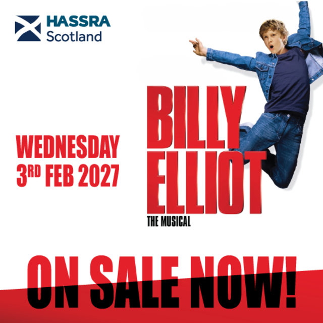 Billy Elliot – Exclusive HASSRA Scotland Members Offer for February 2027