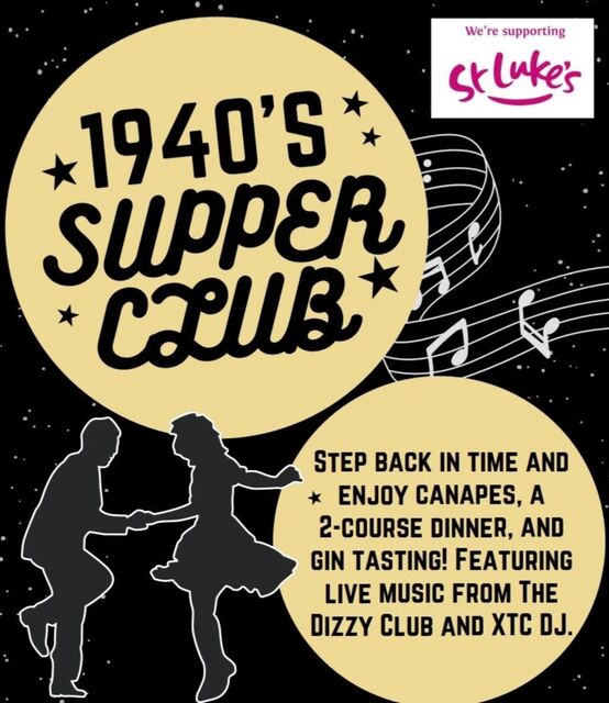 1940's Dinner and Dance in aide of St Luke's