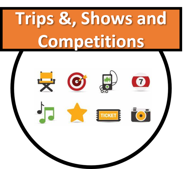 Trips, Shows, Competitions and Offers