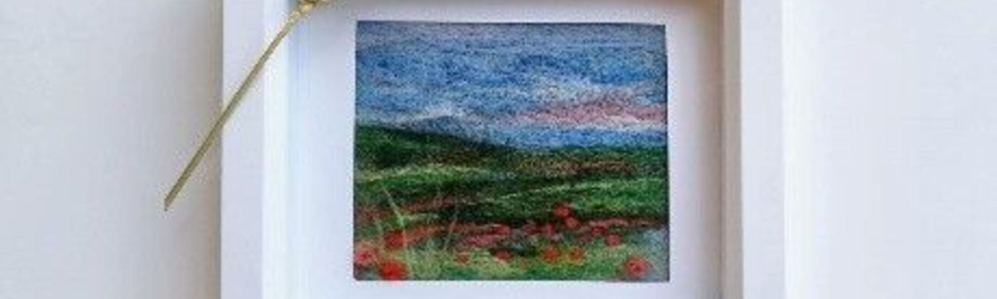 Framed Needlefelt Landscapes Workshop 2