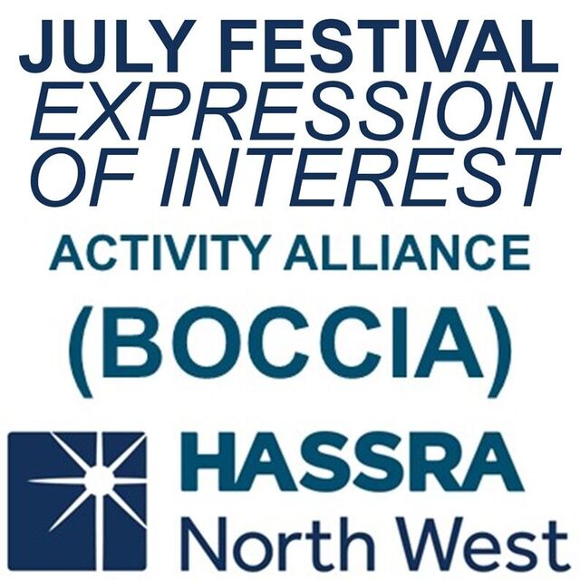 July Festival Activity Alliance (Boccia) EOI