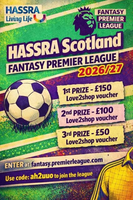 HASSRA Scotland Premier League Fantasy Football